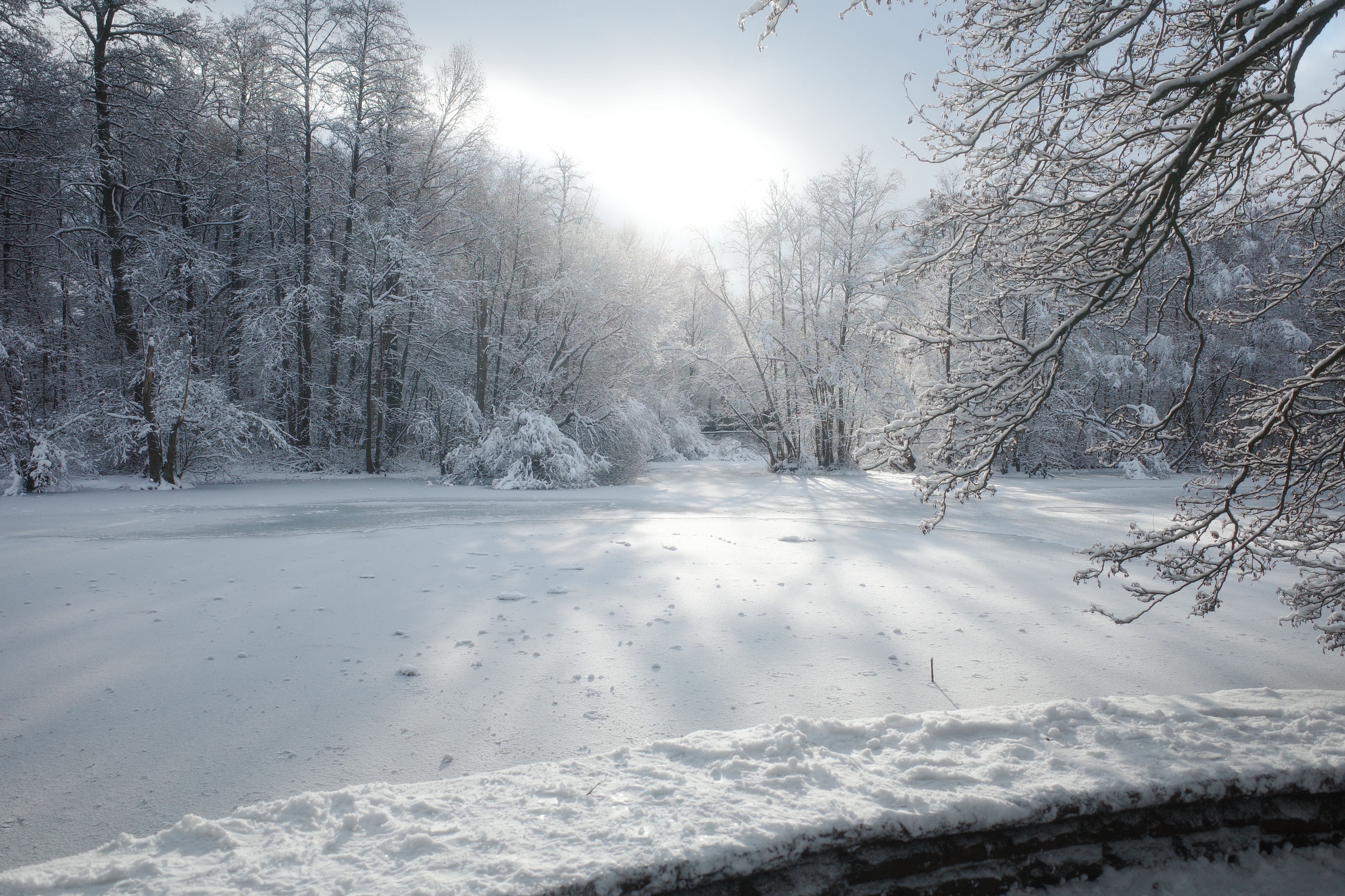 a little snow